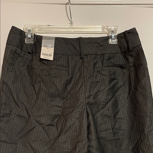 Worthington Charcoal Pinstripe Trousers - Picture 5 of 6